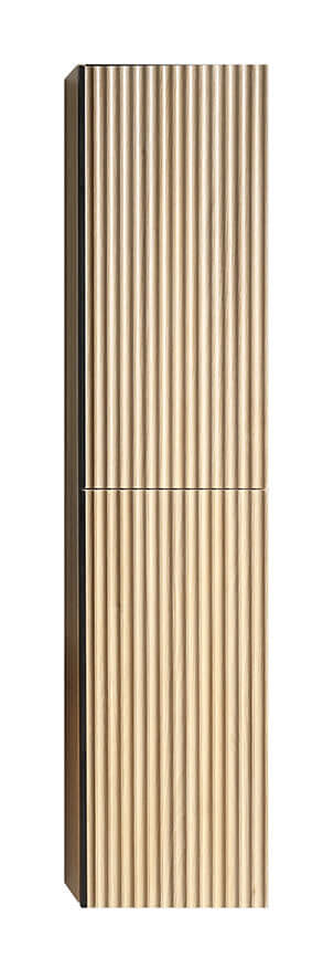 Ribbella Kolomschrank mit 2 Türen 160 x 36 x 30 cm natürliche Eiche