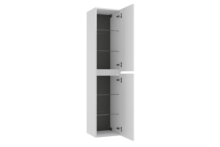 Alvara kolomkast 160x35x35 cm mat wit