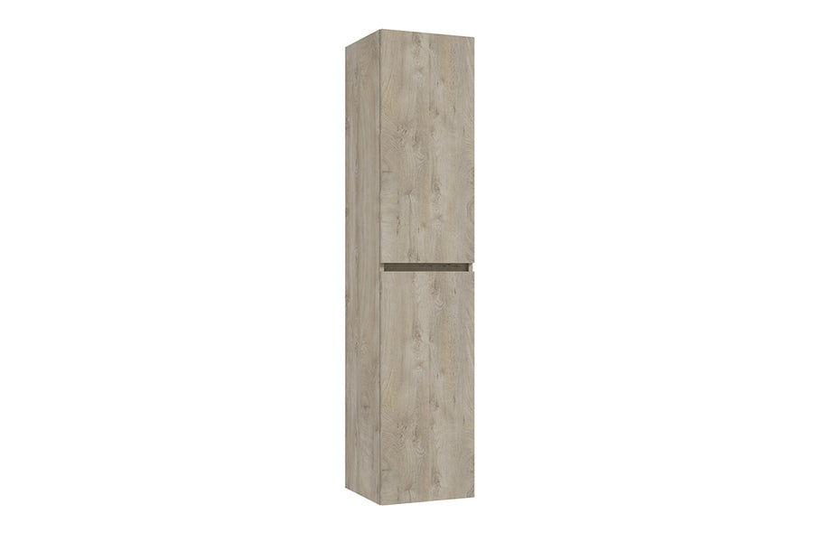 Alvara Hochschrank 160x35x35 cm Wildeiche grau