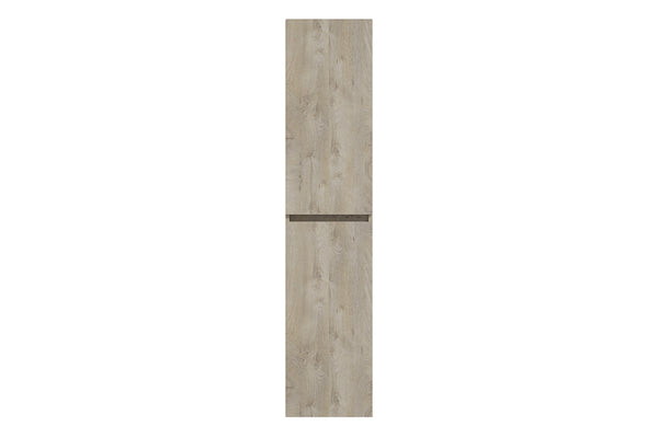Alvara kolomkast 160x35x35 cm grijs eiken