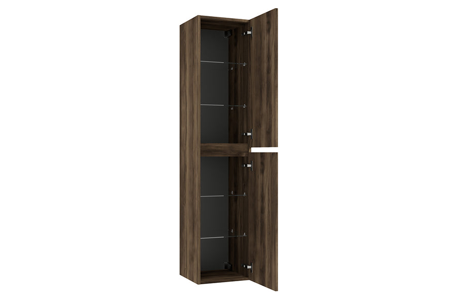 Alvara Hochschrank 160x35x35 cm dunkle Eiche