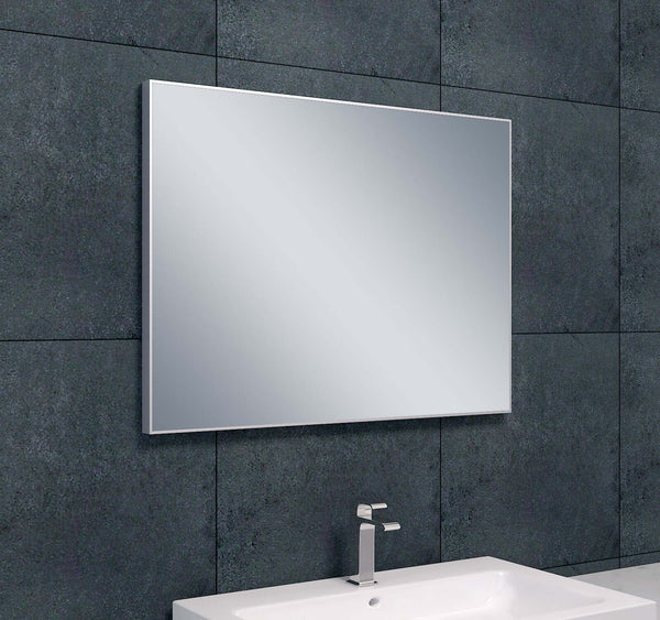 Sigid Spiegel Wiesbaden Aluminium Rahmen 80x60 cm