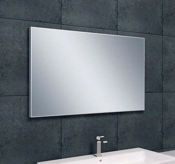 Sigid Spiegel Wiesbaden Aluminium Rahmen 100x60 cm