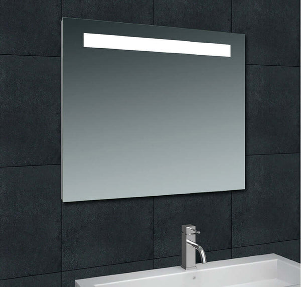 Tigris miroir Wiesbaden avec éclairage LED et interrupteur 80x80x3 cm