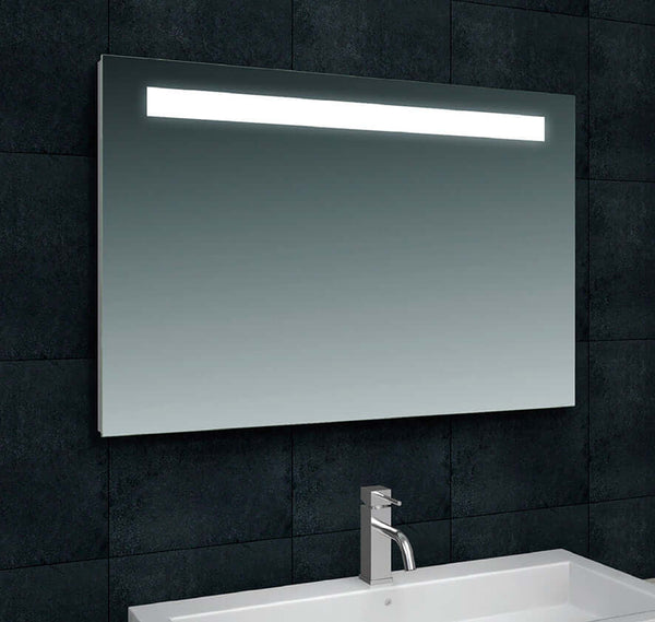 Tigris miroir Wiesbaden avec éclairage LED et interrupteur 100x80x3 cm