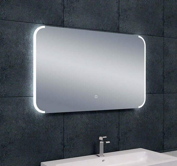 Wiesbaden Spiegel met Beugel, Dimbaar LED 60x100 cm