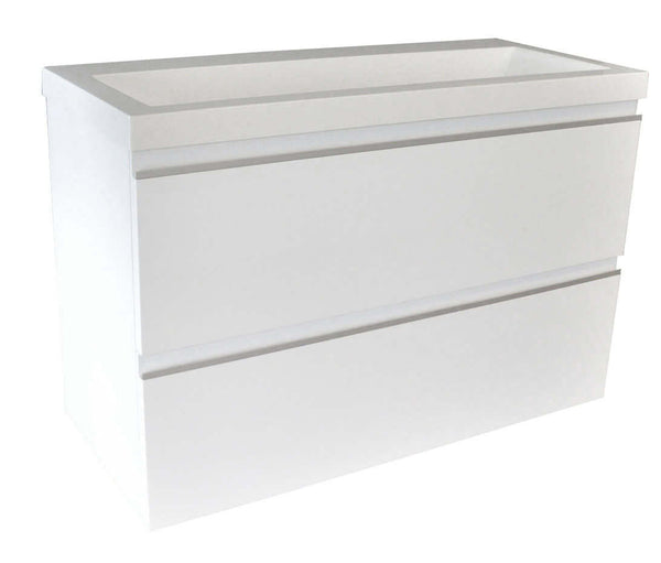 Shall Unterschrank 80 x 36 cm glänzend weiß