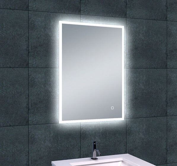 Quatro Miroir LED Dimmable Wiesbaden Anti-buée en 70X50Cm