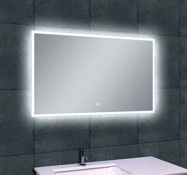 Quatro Miroir LED Dimmable Wiesbaden Anti-condensation 100X60Cm