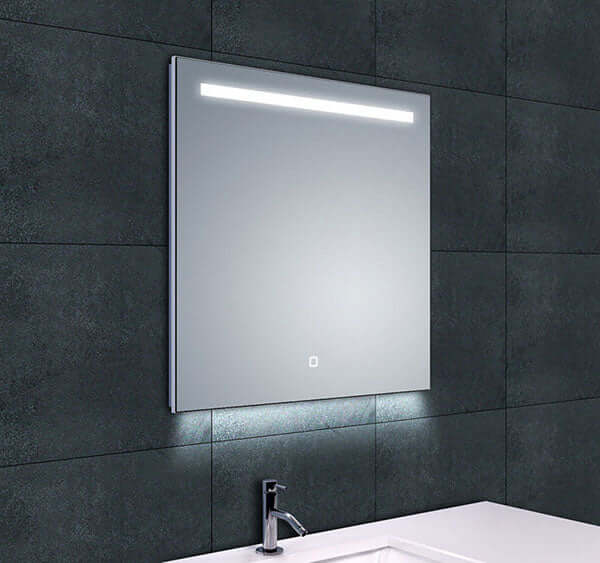 Ambi One Spiegel Wiesbaden met LED condensvrij 60x60 cm
