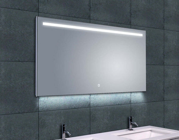Ambi One condensvrije LED-spiegel Wiesbaden 120x60 cm