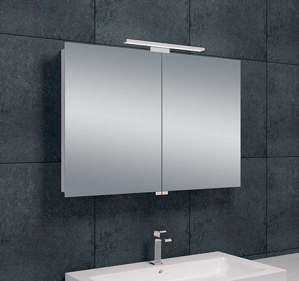 Xellanz Bright spiegelkast met LED 90×60×14 cm