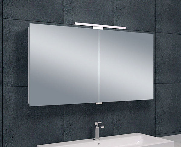 Armoire miroir Bright avec LED 120 x 60 x 14 cm