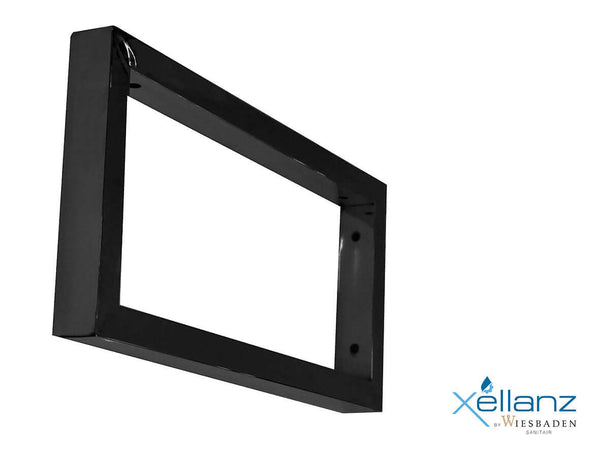 Support de suspension carré 460 x 220 mat noir
