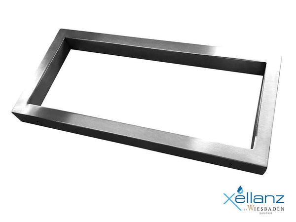 Support de suspension carré 460 x 220 mm inox