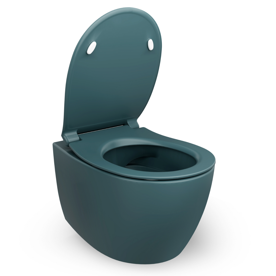 Isvea Sentimenti Hangtoilet - Petrolgroen #variant_56361515581764