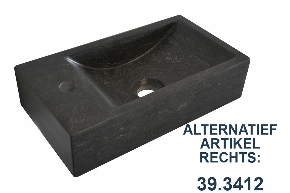 Wiesbaden Wiesbaden Raw fontein hardsteen gezoet 40 x 22 x 10 cm / Links - productfoto