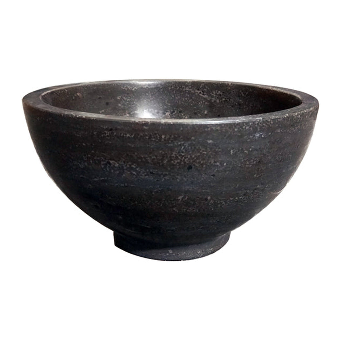 Wiesbaden Raw waskom rond hardsteen gezoet 20 x 11 cm - productfoto