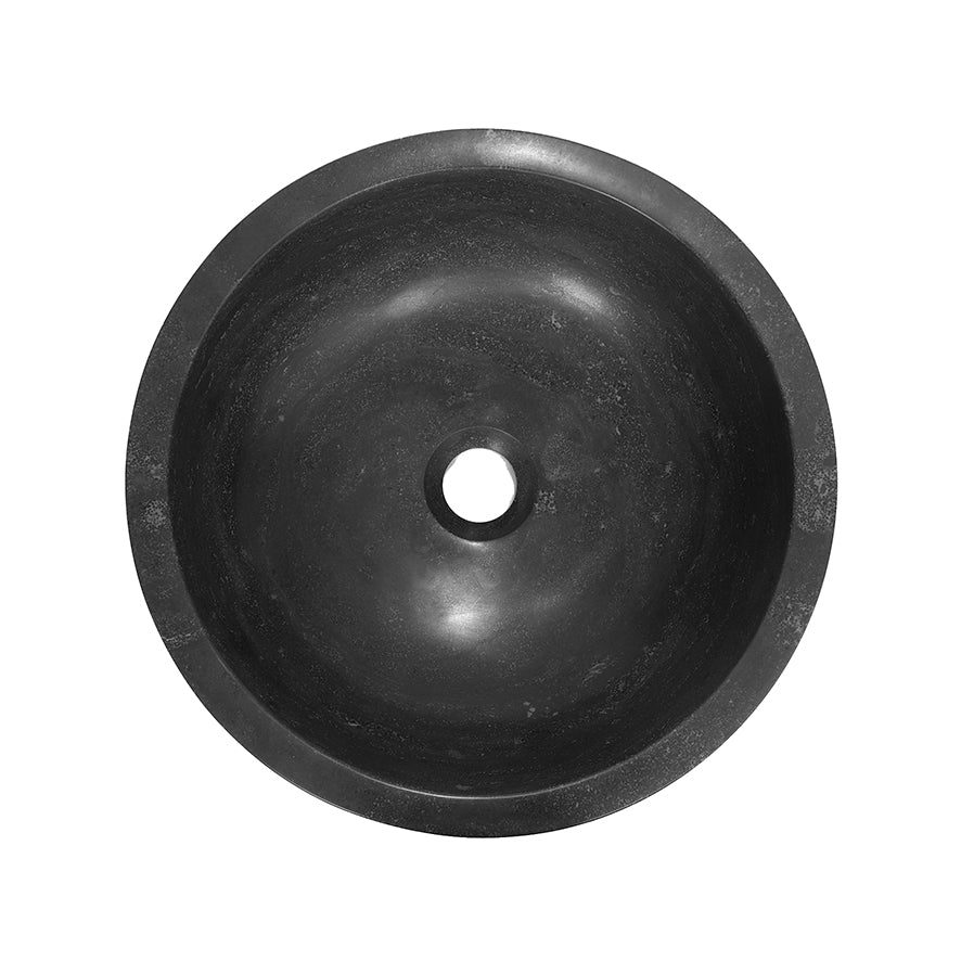 Wiesbaden Raw waskom rond hardsteen gezoet 40 x 12 cm - productfoto
