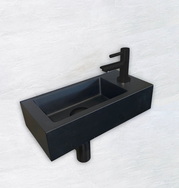 Wiesbaden Fonteinset Rhea S mini met fontein, kraan, sifon en afvoerplug