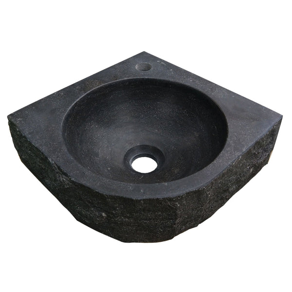 Wiesbaden Raw hoekfontein hamerslag 30×30×10 cm hardsteen gezoet