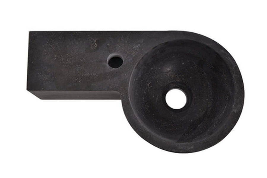Blauwsteen Ronde Fontein Wiesbaden Links 40X23X10 Cm