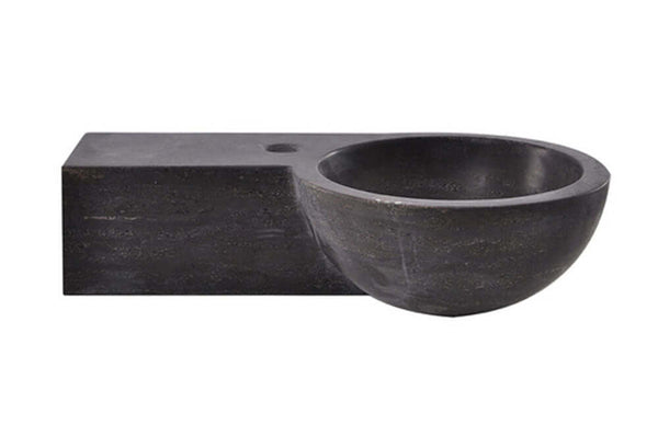 Blauwsteen Ronde Fontein Wiesbaden Links 40X23X10 Cm