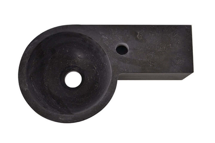 Blauwsteen Ronde Fontein Wiesbaden Rechts 40x23x10 cm