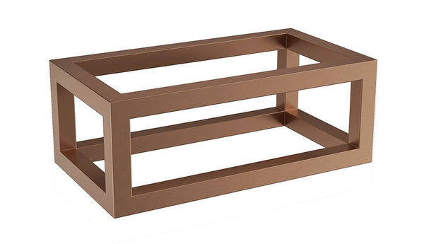 Cadre Nick pour fontaine 395 x 150 x 215 mm bronze brossé cuivre PVD