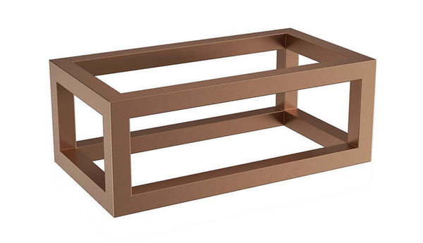 Cadre Nick pour Fontaine Wiesbaden 39,5x15x21,5 cm Bronze brossé Cuivre
