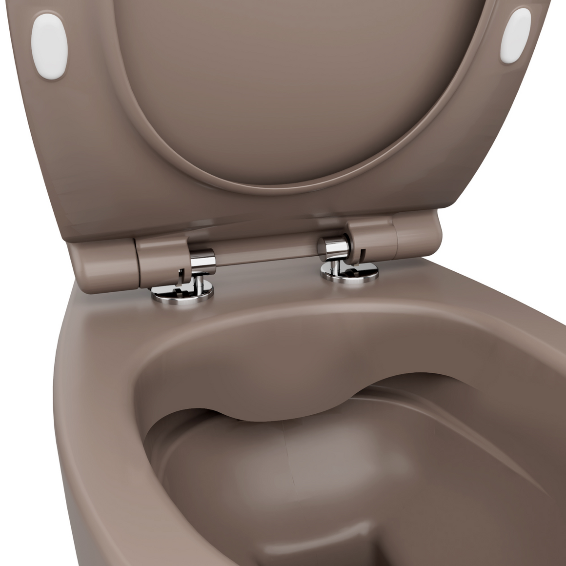 Isvea Sentimenti Hangtoilet - Taupe #variant_56361515450692