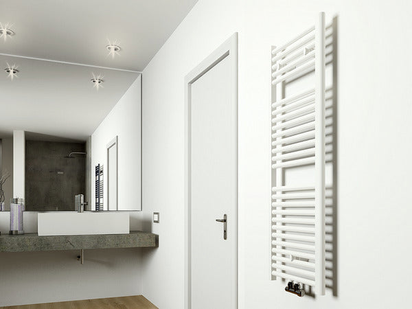 Wiesbaden Elara sierradiator 118,5 x 45 cm / Glans wit - sfeerbeeld