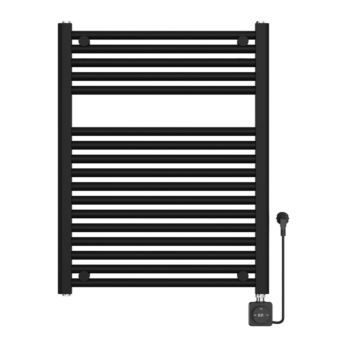 Wiesbaden Elara elektrische radiator Smart WiFi 76,6 x 60 cm / mat zwart - productfoto