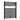 Wiesbaden Elara sierradiator 76,6 x 60 cm / Antraciet - productfoto
