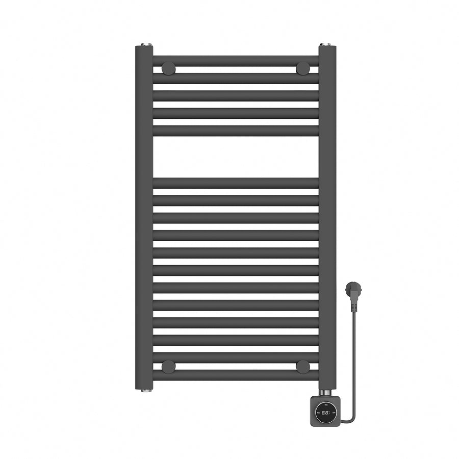 Wiesbaden Elara elektrische radiator Smart WiFi PVD 76,6 x 45 cm / gunmetal - productfoto