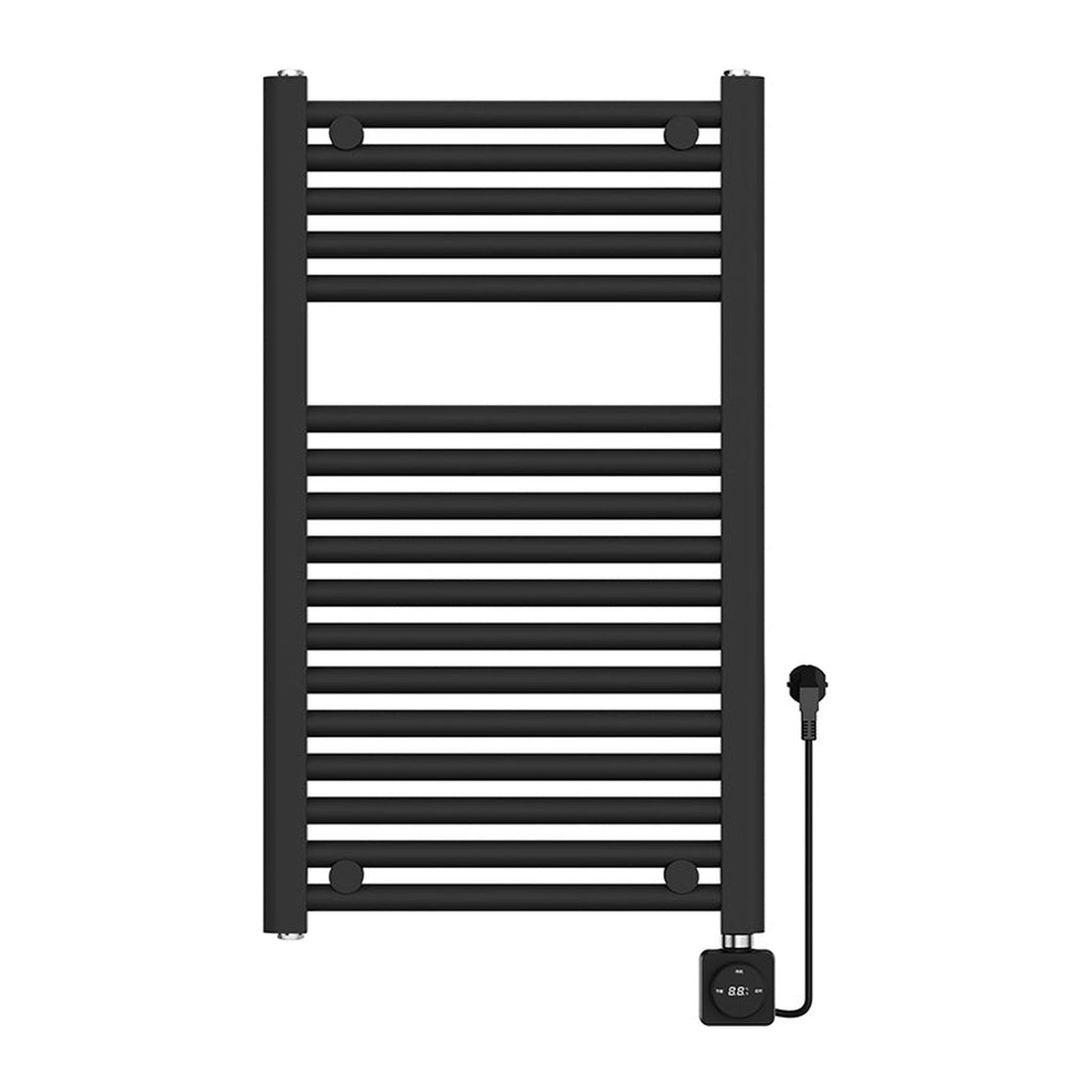 Wiesbaden Elara elektrische radiator Smart WiFi 76,6 x 45 cm / mat zwart - productfoto