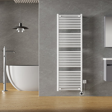 Wiesbaden Elara elektrische radiator Smart WiFi 181,7 x 60 cm / glans wit - detailfoto