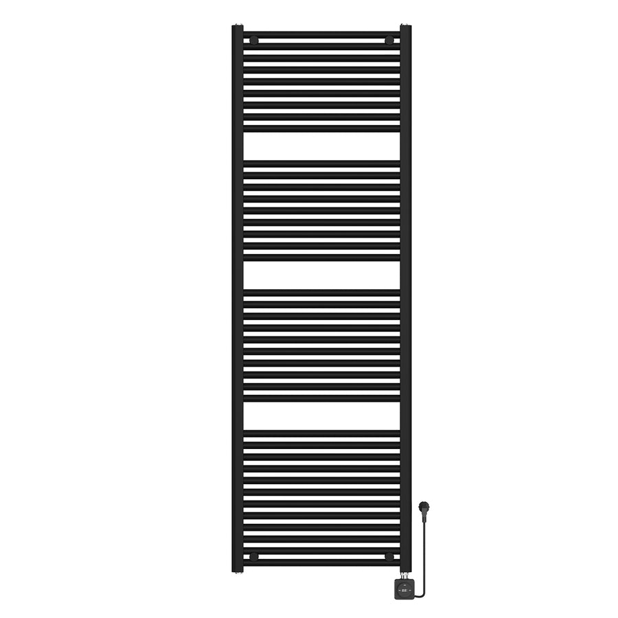 Wiesbaden Elara elektrische radiator Smart WiFi 181,7 x 60 cm / mat zwart - productfoto