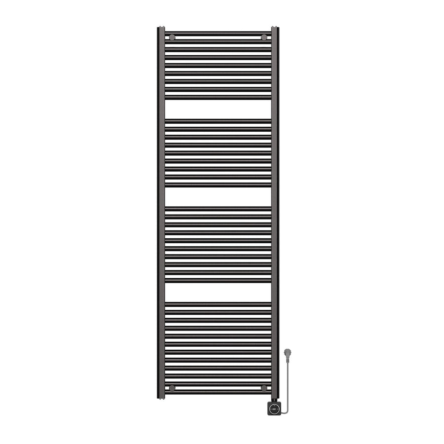 Wiesbaden Elara elektrische radiator Smart WiFi PVD 181,7 x 60 cm / gunmetal - productfoto