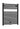 Wiesbaden Elara sierradiator 76,6 x 60 cm / Mat zwart - productfoto