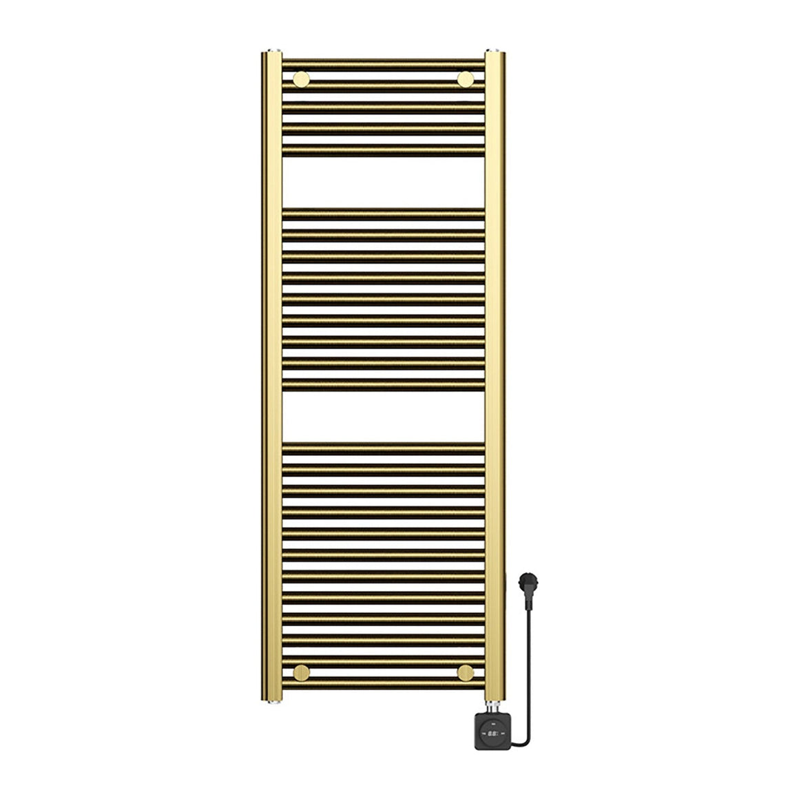 Wiesbaden Elara elektrische radiator Smart WiFi PVD 118,5 x 45 cm / geborsteld messing - productfoto