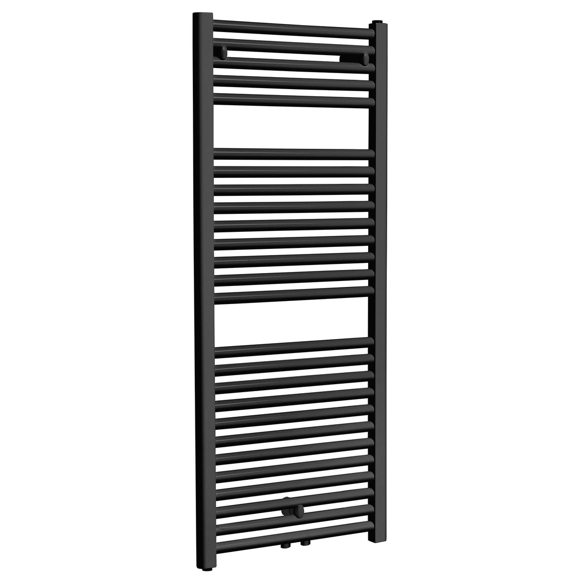 Wiesbaden Elara sierradiator 118,5 x 45 cm / Mat zwart - productfoto