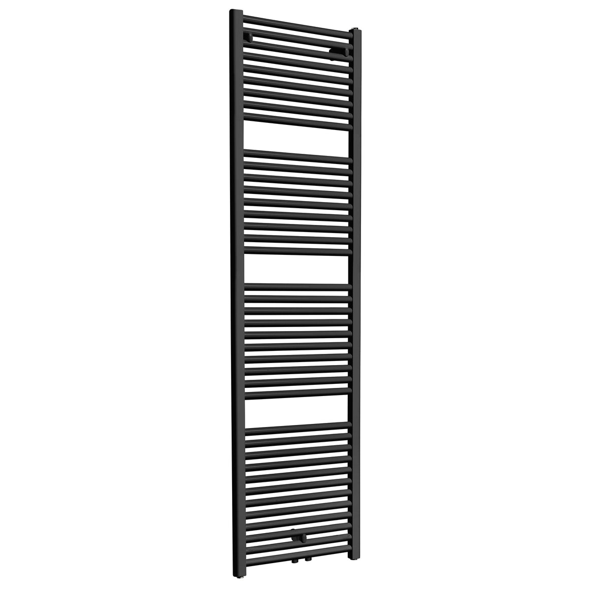 Wiesbaden Elara sierradiator 181,7 x 45 cm / Mat zwart - productfoto