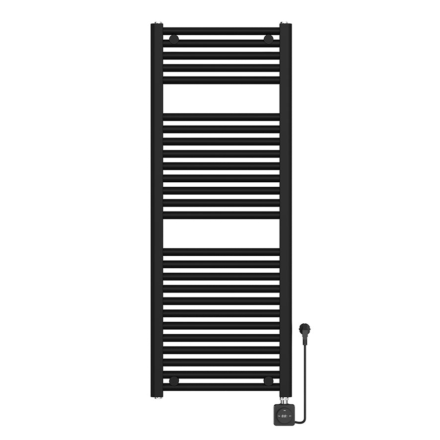 Wiesbaden Elara elektrische radiator Smart WiFi 118,5 x 45 cm / mat zwart - productfoto