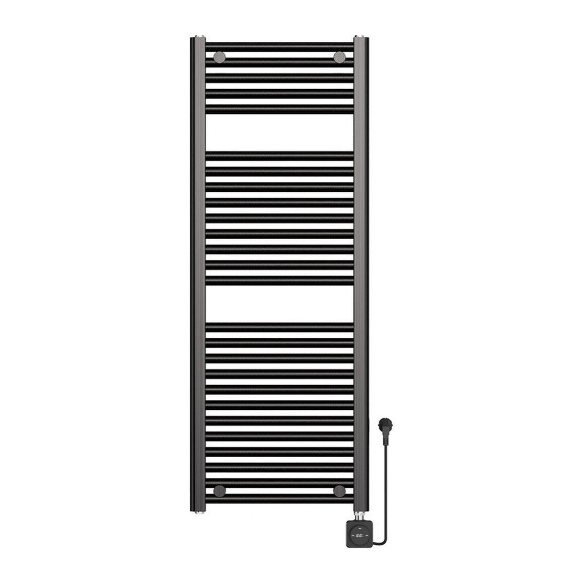 Wiesbaden Elara elektrische radiator Smart WiFi PVD 118,5 x 45 cm / gunmetal - productfoto