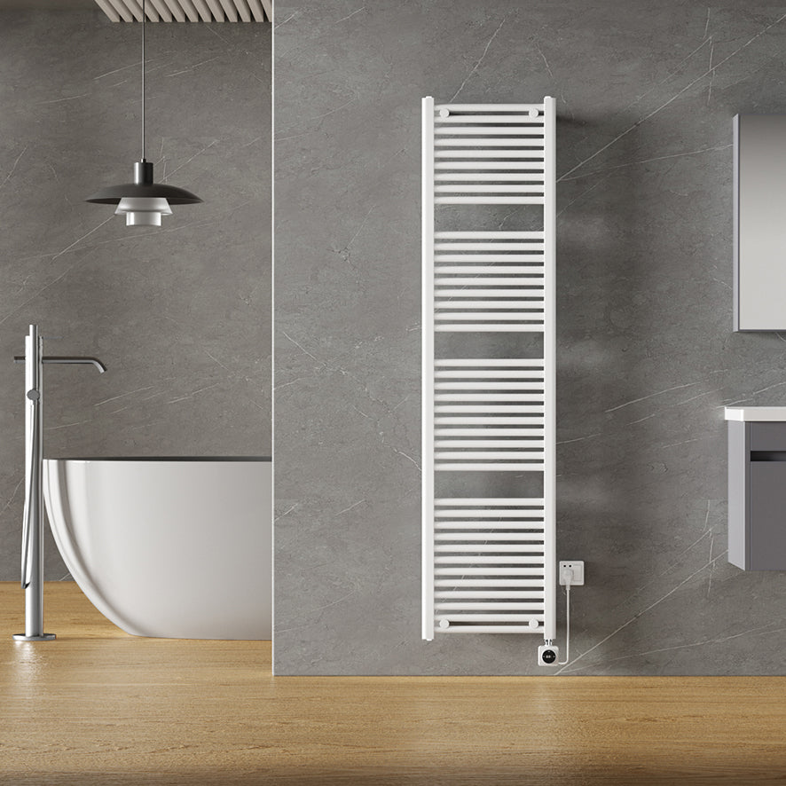 Wiesbaden Elara elektrische radiator Smart WiFi 181,7 x 45 cm / glans wit - detailfoto