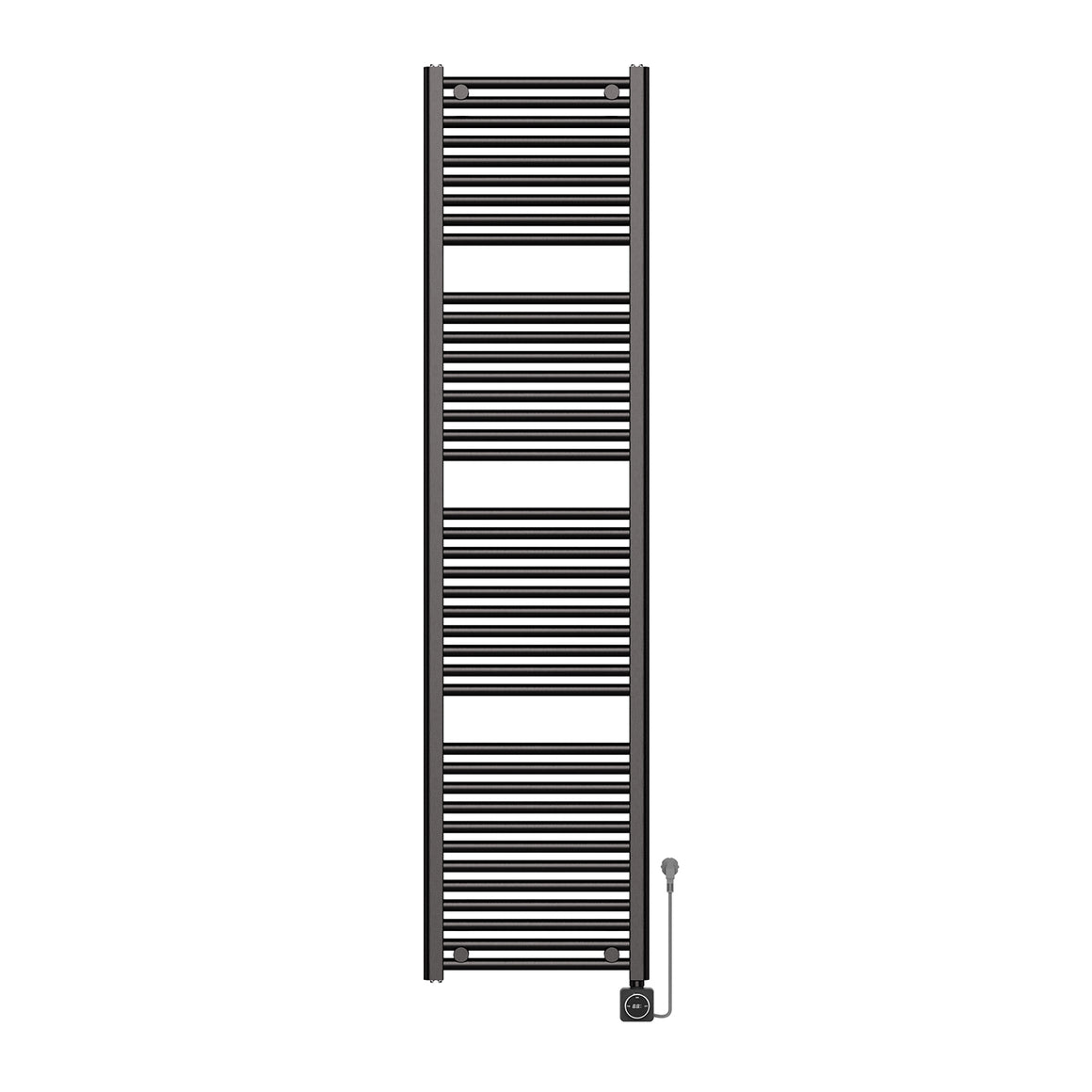 Wiesbaden Elara elektrische radiator Smart WiFi PVD 181,7 x 45 cm / gunmetal - productfoto
