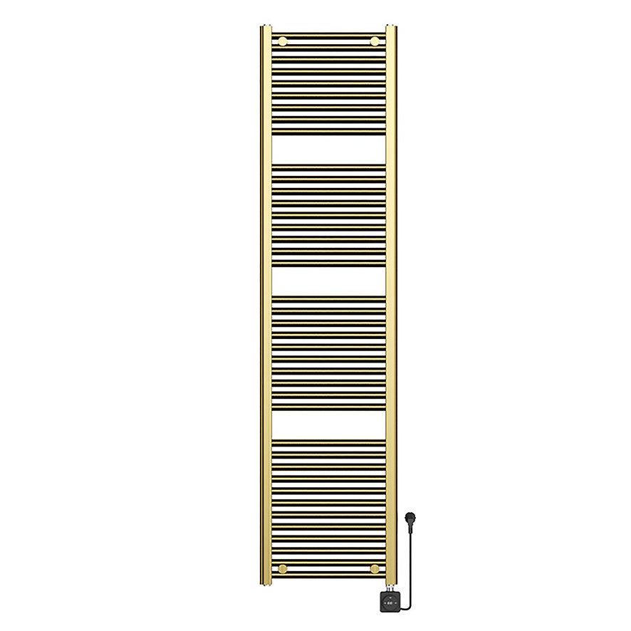 Wiesbaden Elara elektrische radiator Smart WiFi PVD 181,7 x 45 cm / geborsteld messing - productfoto