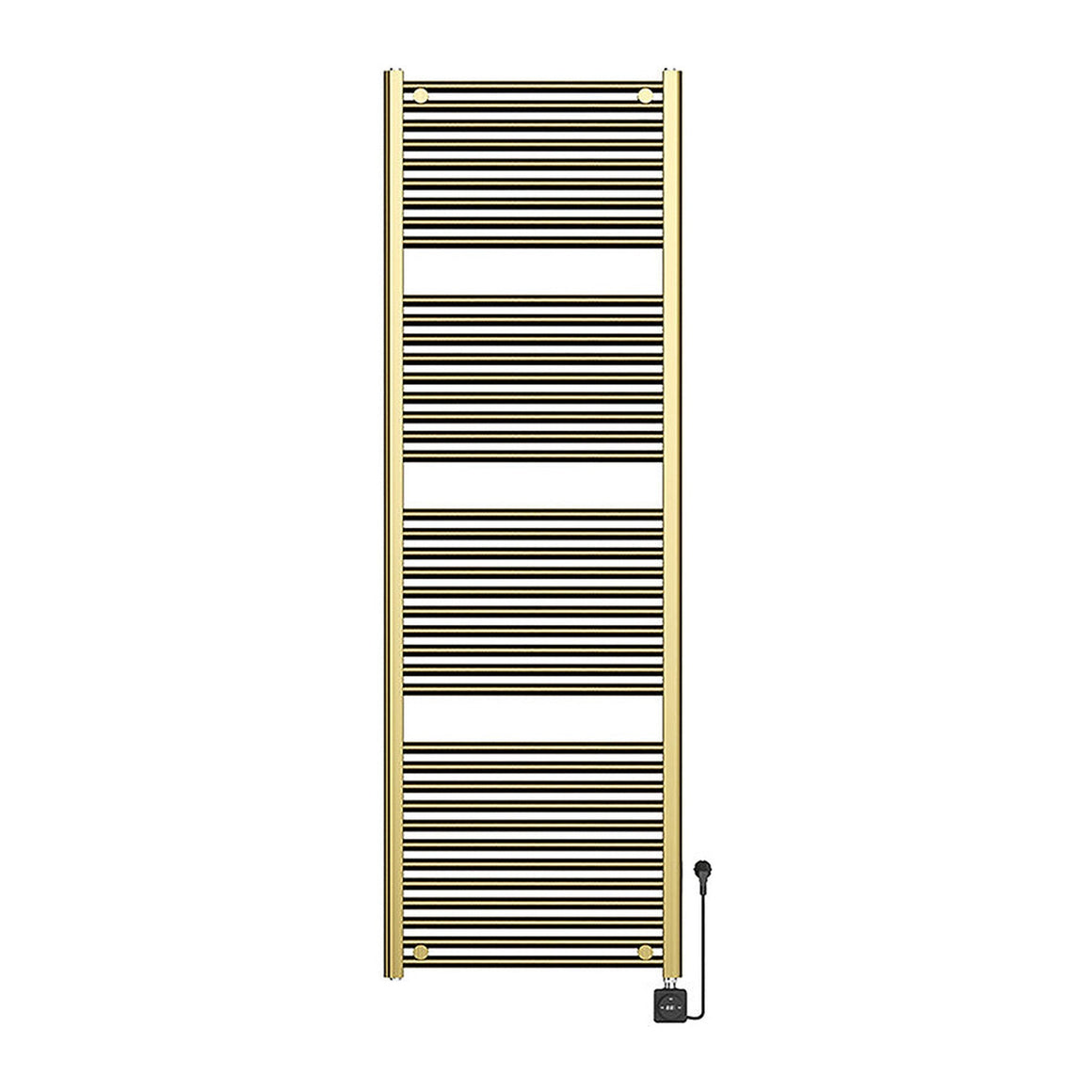 Wiesbaden Elara elektrische radiator Smart WiFi PVD 181,7 x 60 cm / geborsteld messing - productfoto
