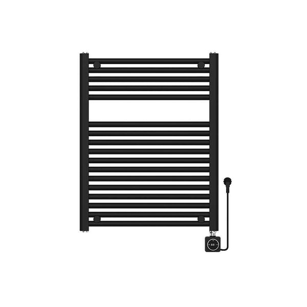 Elara Radiateur électrique Wiesbaden 76,6X60 Cm, Wifi intelligent en noir mat